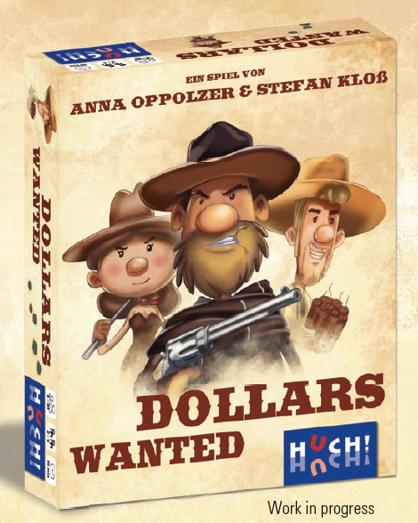 Boite de jeu Dollars Wanted